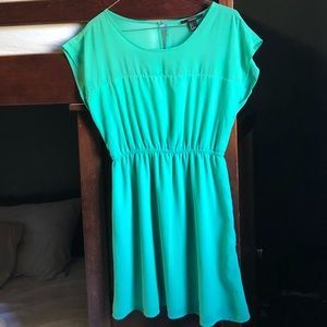 Over the Knee Blue/Green Dress Size: Small